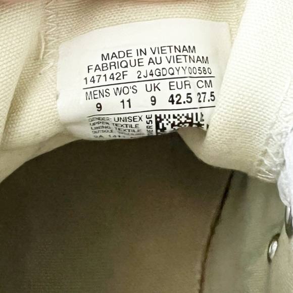 Converse all star tiffany sneaker unisex size womens 11 Mens 9 - Picture 3 of 8